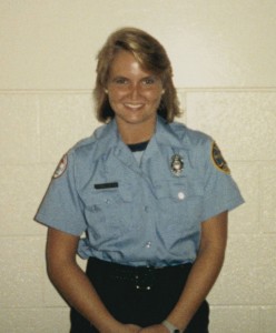 Graduating from the Central Florida Fire Academy, Class #64. (1986)