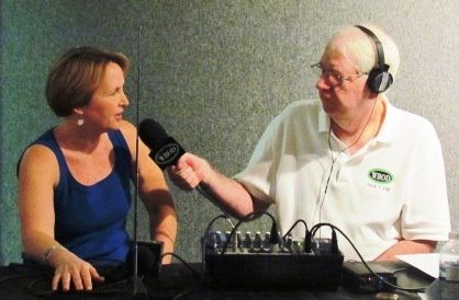 Radio interview at the Daytona Museum of Arts and Sciences festival. (2013)